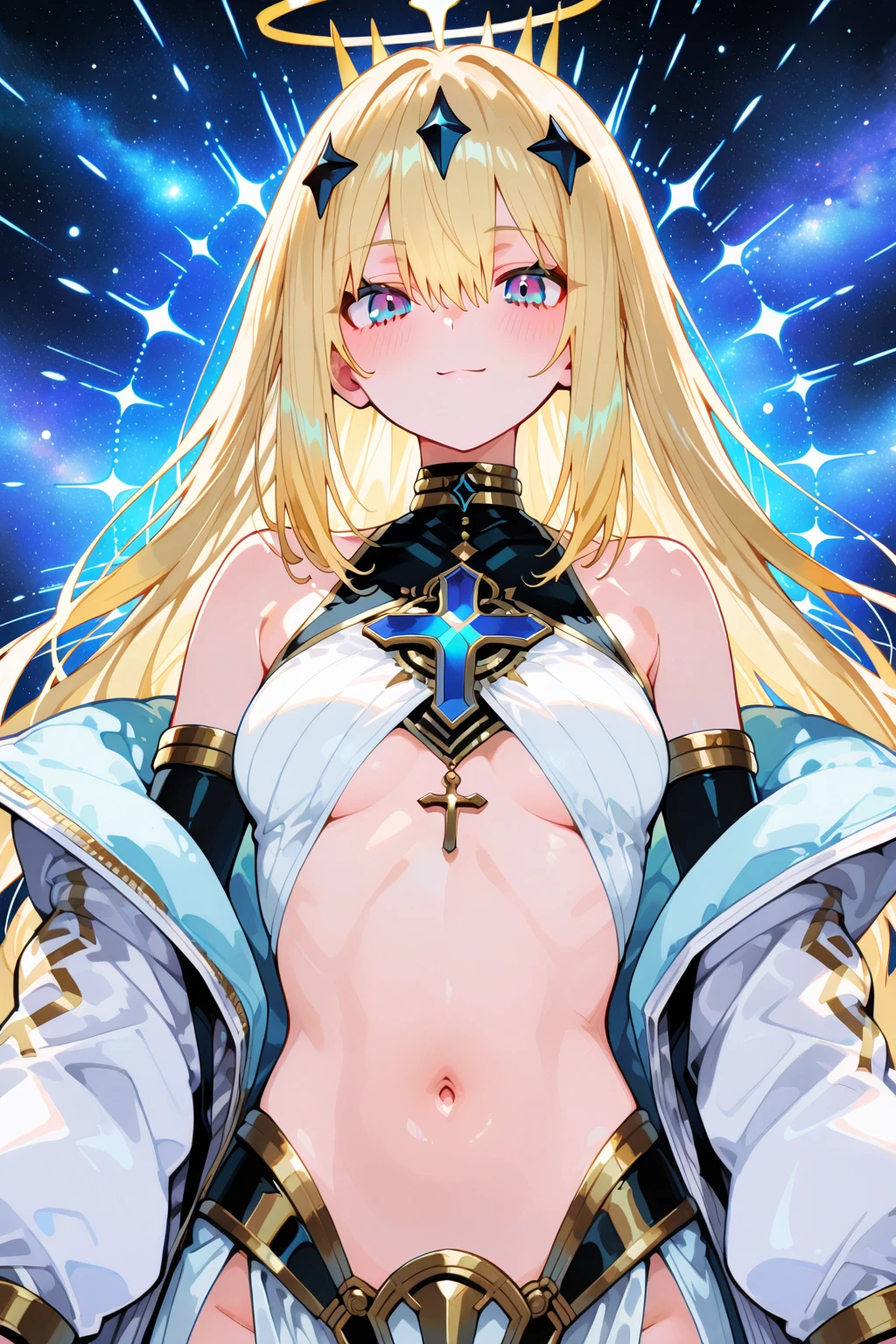 Teen_One Girl, ,(alone:1.1), just ... Bonfire \(Xenoblade\), Teen_One Woman's,porn,shirtless,purple eye