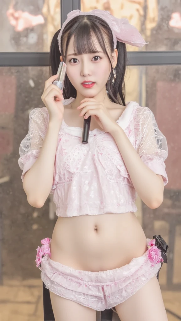there is a woman taking a selfie in a mirror, realistic young gravure idol, young sensual gravure idol, realistic sensual gravure idol, sophisticated gravure idol, young pretty gravure idol, trending at cgstation, young skinny gravure idol, trending on cgstation, gorgeous chinese model, young gravure idol, sakimichan hdri, sexy girl