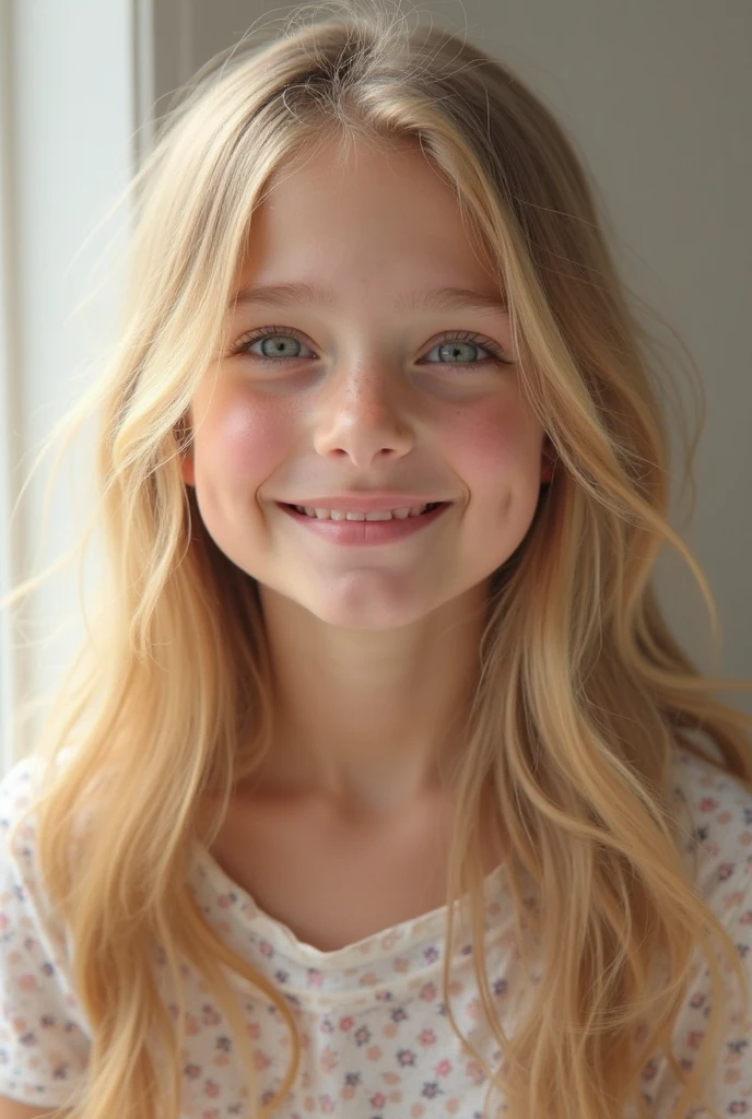 Real life image of blonde girl