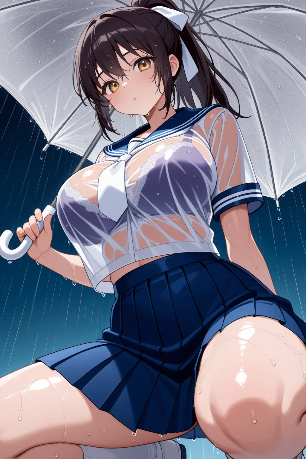 Highest quality、Ultra-high quality、woman、high school student、short hair、Completely naked、Large Breasts、woman器、smile、Open your mouth、Sticking out tongue、My face is wet with white fluid、Dripping saliva、woman器から白い液が流れる、Nipples get erect、White fluid coming out of nipples、On the floorで四つん這いになる、Women's Toilet、On the floor