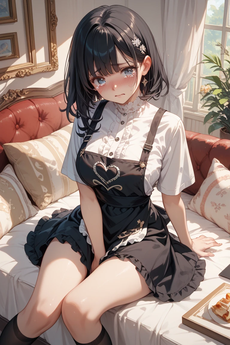 ultra realistic 8k cg, masterpiece, intricate detail,best quality, chromatic aberration, 1girl, long hair, eye highlights,sharp eyes,off shoulder, <lora:huahuo:0.8>