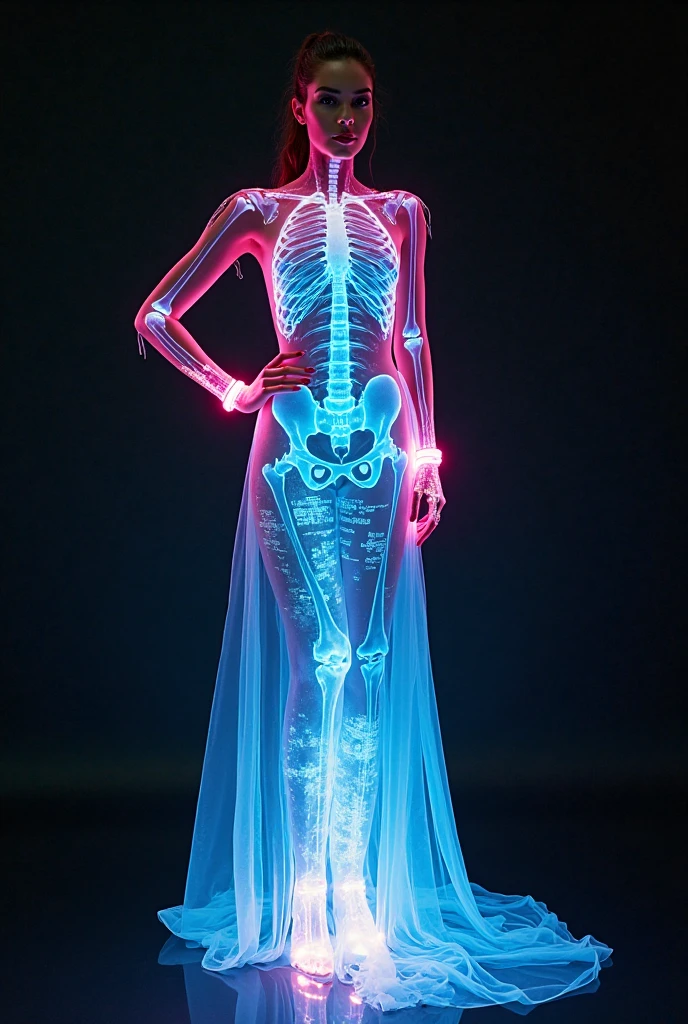 psychedelic art, let there be x-ray