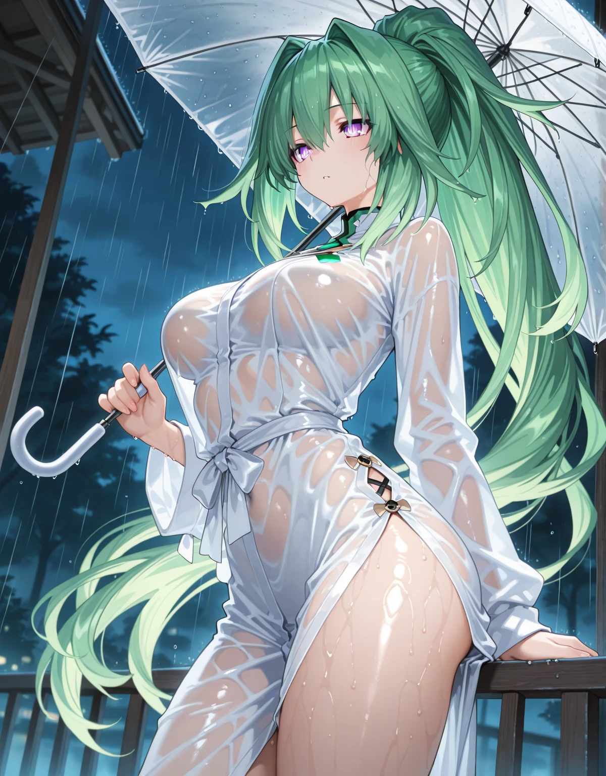 nsfw, nude, naked、 、 run elise jewelria, , green hair, long hair, red eyes, AHOGE. , , Nipples, Big Breasts, Abandoned amusement park、 file, crying ,Flooding, abandoned hospital, fire, Heavy snowfall, frozen, whole body, 16 years old, Lightning strikes Peeing, lactation, projectile lactation (Sweating profusely, Love juice, Wet Woman, female ejaculation)