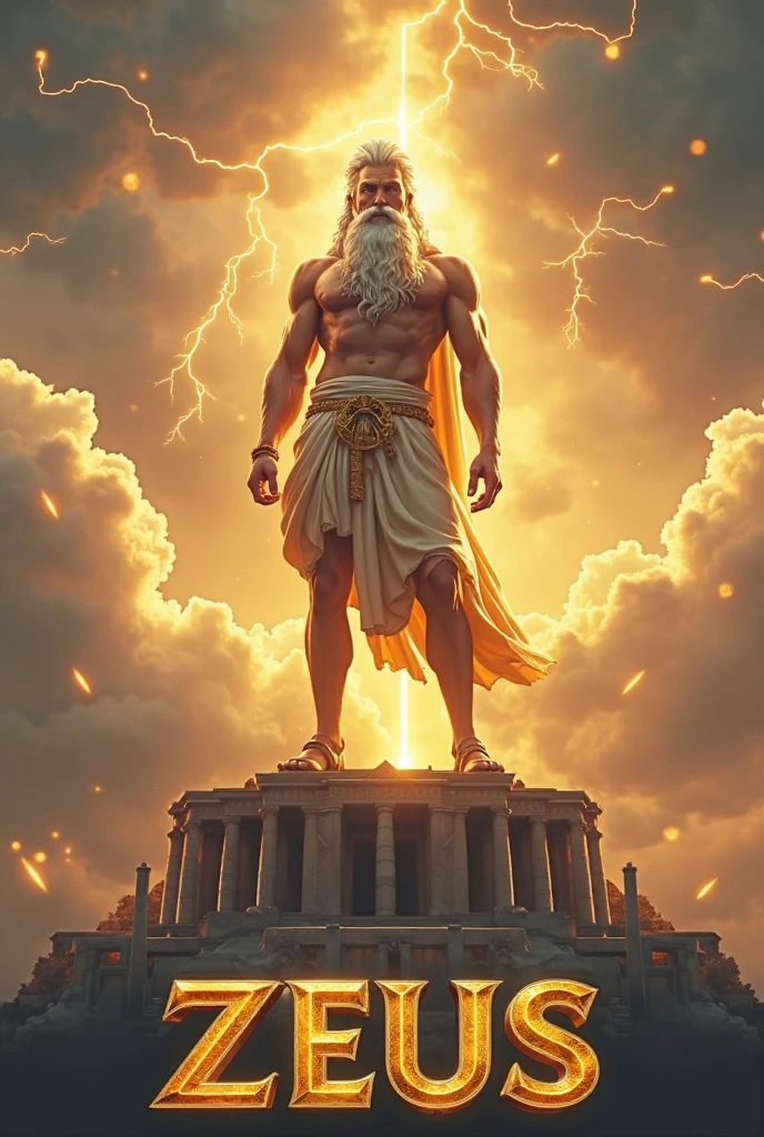 Zeus at the 2024 Olympics Spear Throwing
