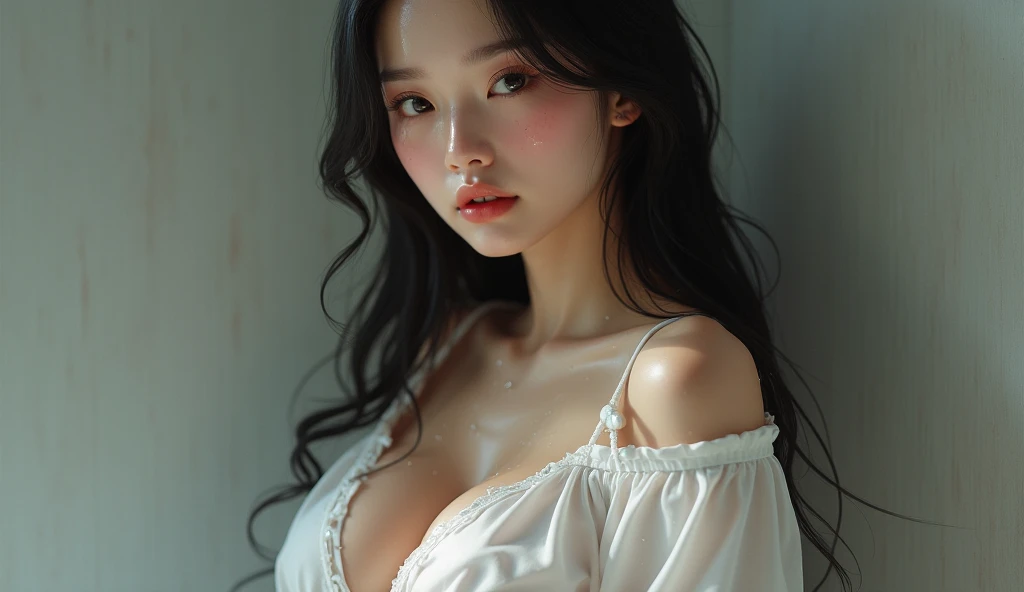 Sexy big boobs korean girl