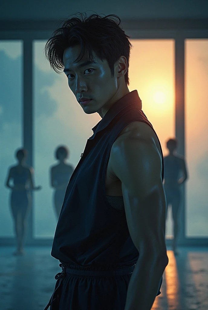 Korean kpop
Handsome men hot sweating