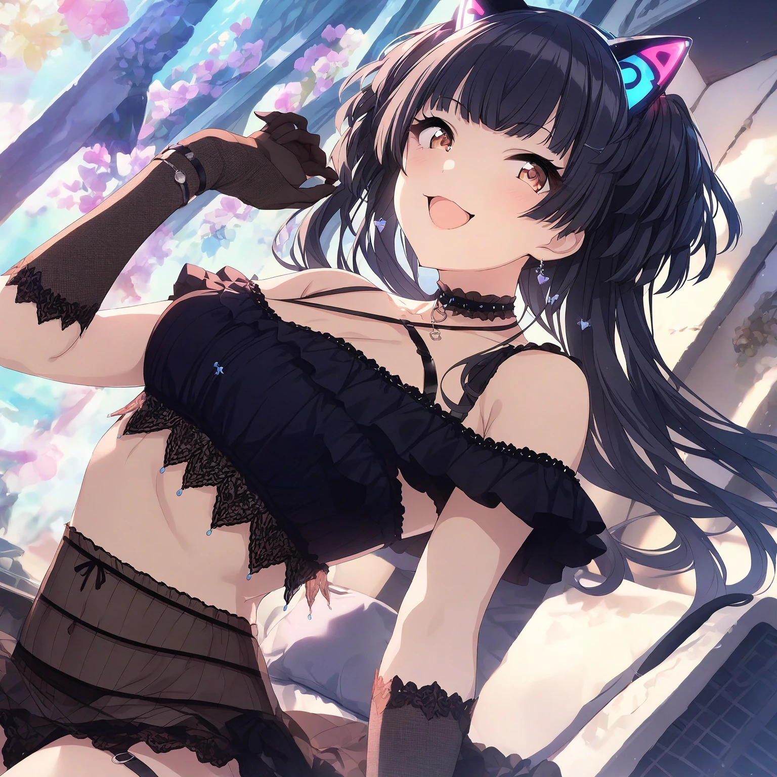 8K、Masterpiece、Highest quality、Highest quality、Very detailed、High resolution、Bright lighting、One girl、Eishin Flash、