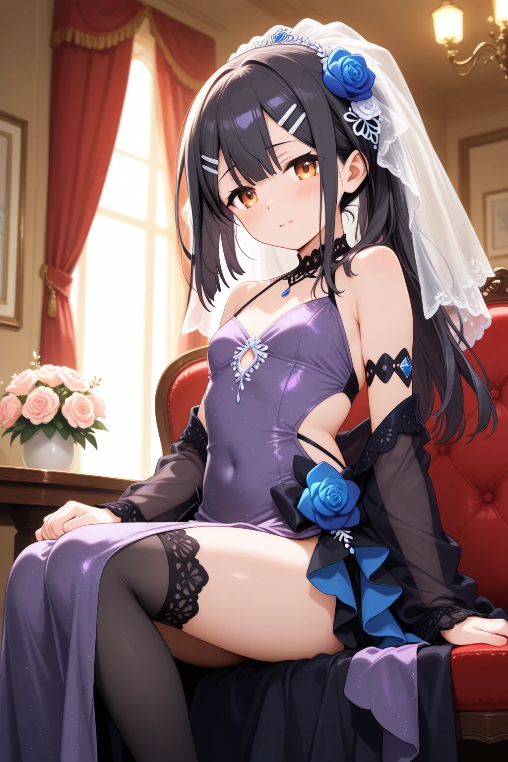 hight resolution, top-quality, ultra-quality, The ultra-detailliert, lighting like a movie、full of sweat、Wearing sweat、(((((sexy precure wedding)))))、、、(My whole body is sweaty、after sex、show off your pussy、not wearing underwear、accurate anatomy、beautiful nipples、protest、angry face、blush、)、Obscene atmosphere、Front Camera Angle