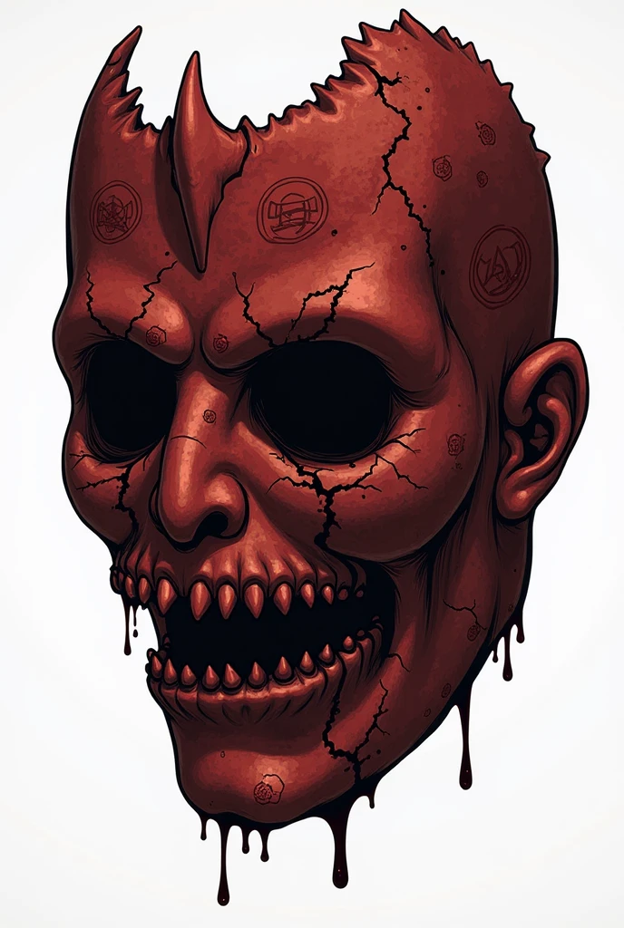 cadaver, Covered in blood, Blood splatter, Dark shades, Red tint