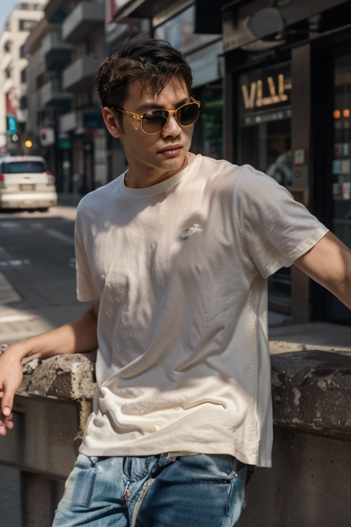 Handsome Men ,Vietnamese Hat
