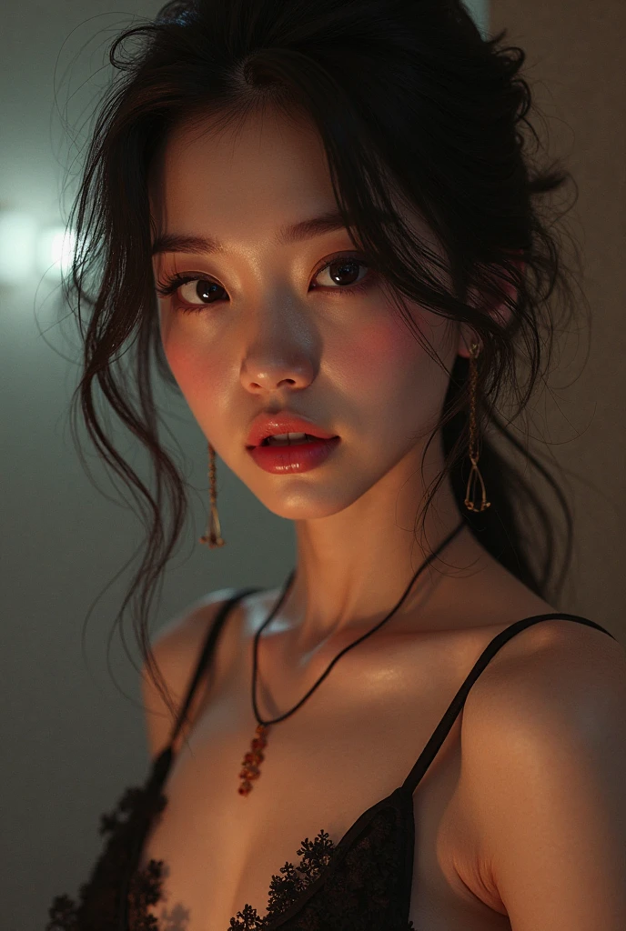 (masterpiece, best quality:1.2), (8k uhd, 16k, 32k, ultra high res), (photorealistic:1.37), (RAW photo), ultimate-realistic, ultimate-realistic details, ultimate-realistic texture, ultimate-intricate details, ultimate-realistic lighting, ultimate-realistic shadow, japanese girl, 1girl, 24yo, ultimate-cute face, ultimate-RAW skin, ultimate-eyes, ((quite a bit body)), A pulsating neon cyberpunk cityscape, every pixel radiates with a vivid intensity against a dark backdrop. Blazing streaks of electric blue and vibrant pink intertwine, creating a mesmerizing visual symphony. The image is a highly detailed digital painting, displaying a futuristic world of advanced technology and urban decay. The intricate design and impeccable color palette evoke a sense of awe and wonder, making it a breathtaking addition to any smartphone screen, Hasselblad X2D 100C + XCD 2,5/25V, F/1.8, (cinematic still:1.2), freckles, 35mm photograph, film, bokeh, professional, 4k, highly detailed, perfect fingers ,Extremely Realistic,