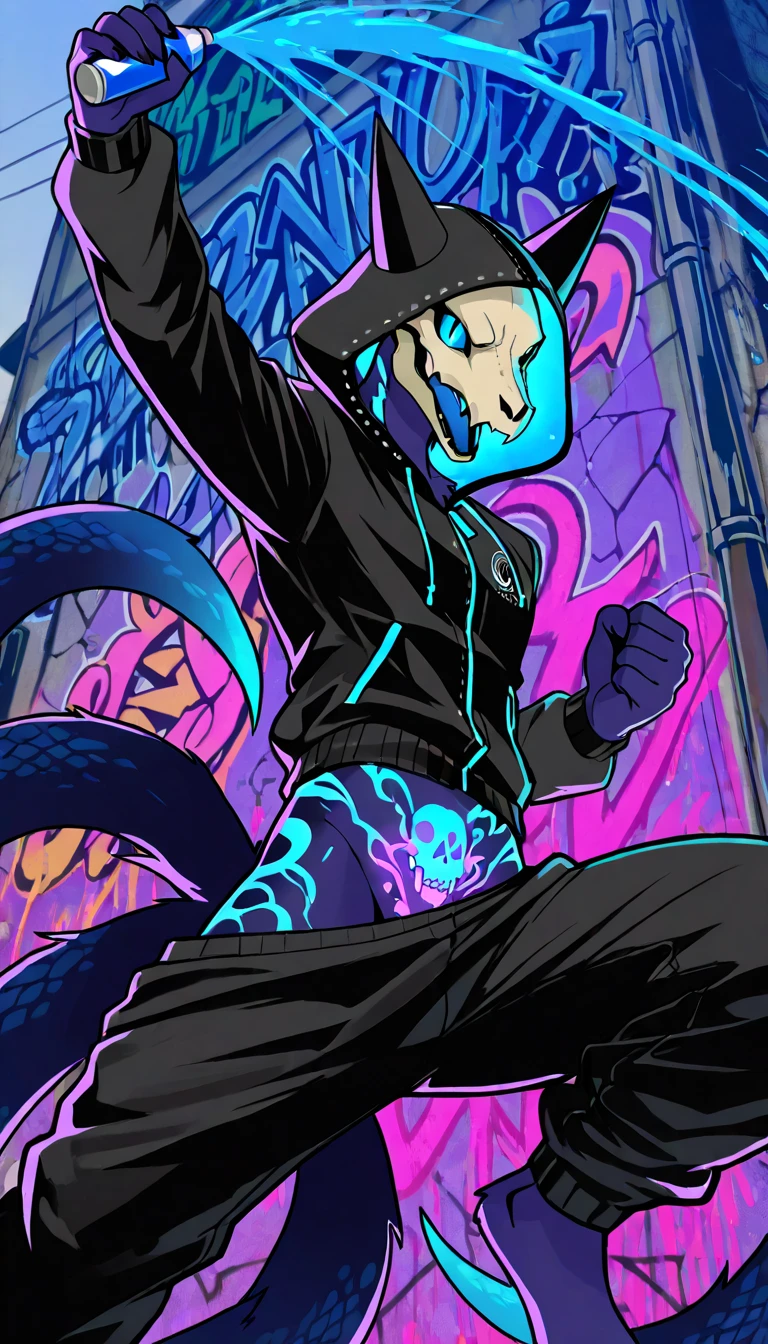 Tightly wrapped in latex tights、drools、Tentacles are inserted into the mouth、Male teenager、furry、detailed full body