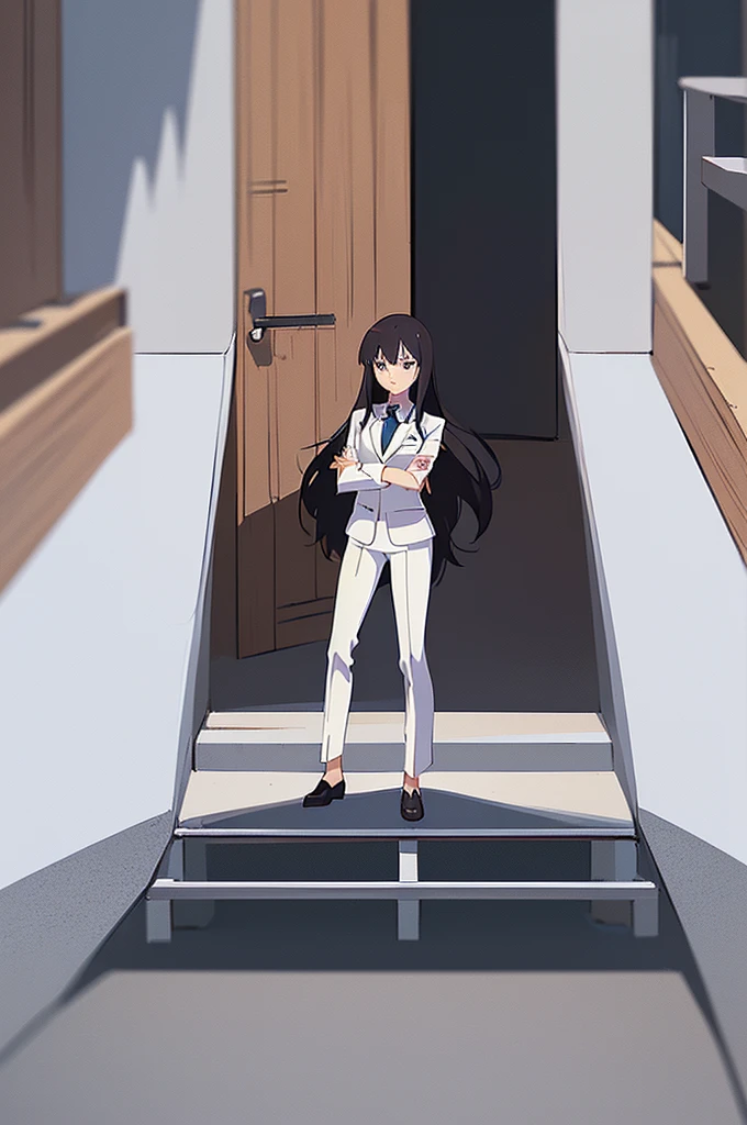 masterpiece, 32k, extremely detailed, finely detail, intricate details, 
BREAK
(absurdres:1.1, highres:1.1, ultra detailed:1.1),
insanely detailed, absurdres, 
(high resolution:1.1, ray tracing:1.1, refraction:1.1)
(1woman, 独奏:1.3),  
BREAK
perfect symmetrical face, smile, high school student, uniform, blazer, Armband, black long hair, 
BREAK
(((full body))), pose
BREAK