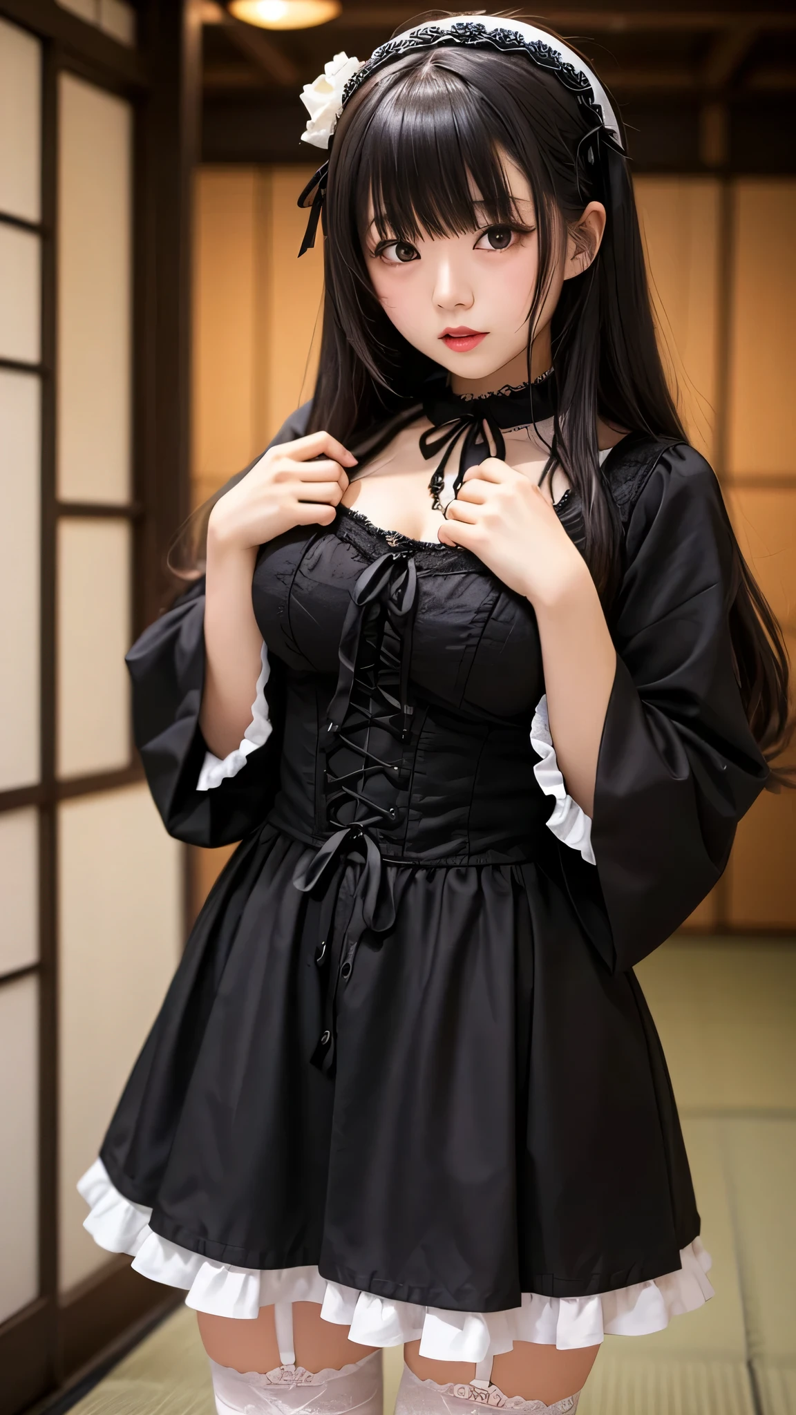 Anime girl dark 