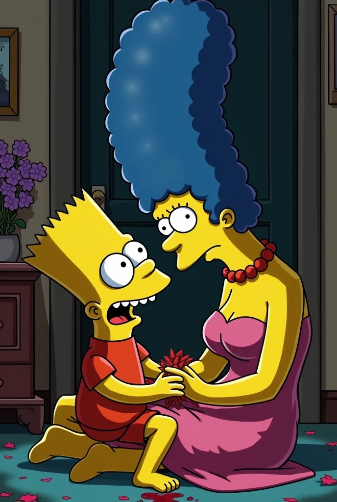 Imagine Marge Simpson being penetrated by Bart Simpson 