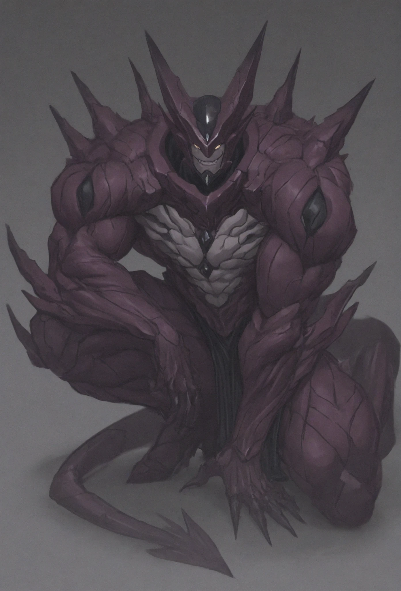 a ferocious male dragonborn, solo, muscular detailed body, standing with crossed arms, full body, black color body, scalie tentacles from head, red eyes, pants, armless bodysuit, comicbook style, best quality, 4k, ultra-detailed, by laobai, by taran fiddler, by honovy