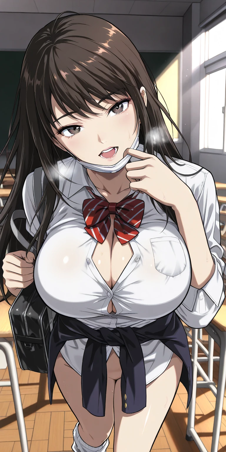 (Top quality: 1.3), (masterpiece: 1.3), (Super detailed: 1.3), (wallpaper, A Girl: 1.1)、(Hand and finger details:1.2)、(Super greasy skin glossy details:1.1), greasy glossy thighs ( JK School Uniform : 1.2), Brunette, (Beautiful big chest: 1.3), Horsetail, Beautiful sister, Sensual poses, Painful face, The Crying Face, A face full of good emotions、Writhing face、(Weep:1.3)、Panting face、I 、、open mouth、(On board:1.5)、(Train Ride Rate 300%Crowded trains:1.5)、(The girl was surrounded by boys on the train in the middle of the train's aisle:1.5)、(Boys are paying attention to girls:1.3)、(Girls and boys in close contact:1.7)、(Daughter molested by son:1.5)、(Girls are suffering from:1.5)、 The man rubbed the girl's chest、(Rope all over the body:1.5)、Braces、(hands tied behind his back with ropes:1.3)、(NSFW:1.5)、(A girl hanged by rope from the ceiling:1.3)、Restricted wires、(A man is stuffing himself into a girl's :1.5)、sexual behavior、Sexual activity 、lustful、ssex、rape、rape、、Imarachio、hand work、Girl sitting on a guy、in cowboy pose、(White poured on the girl:1.5), naked
