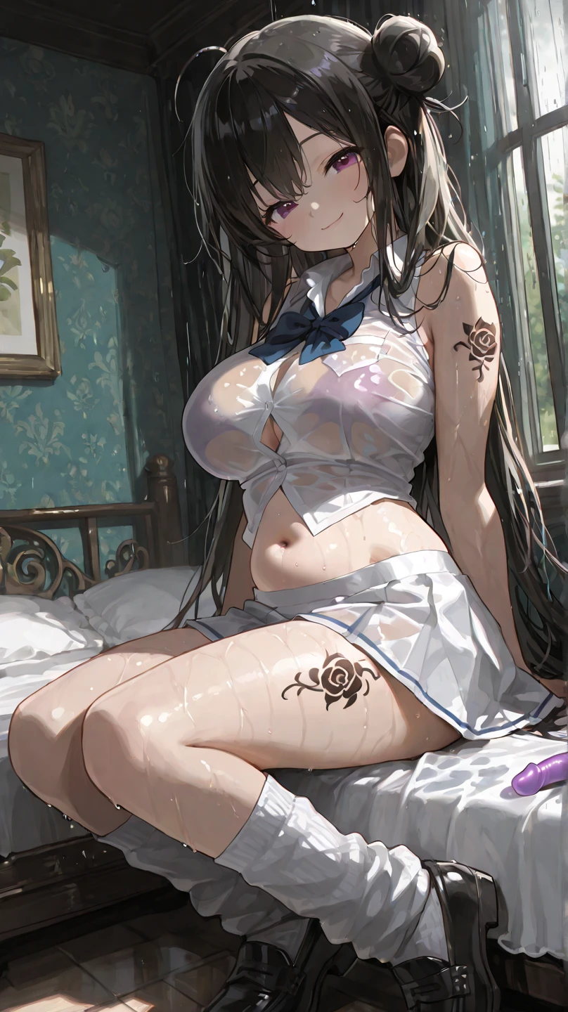 (Absurd, High Resolution, Ultra Detailed), 1 Anime Bunny Girl: "Kubo Nagisa", A Whimsical and Enchanting Spectacle Blending Innocence and Allure, A Nude Teen Lolita in a Pastel-Colored Bunny Girl Suit, Lounging on a Bed with a Captivating Dreamy Sigh, Swirls of Soft Pastel Hues Emulating an Aura of Radiant Skin, The Most Detailed Anime Artwork (Cute and Seductive: 1.2), Fractal Art (1.3), Featuring a Close Up Portrait, misty and pastel hued dappled morning light