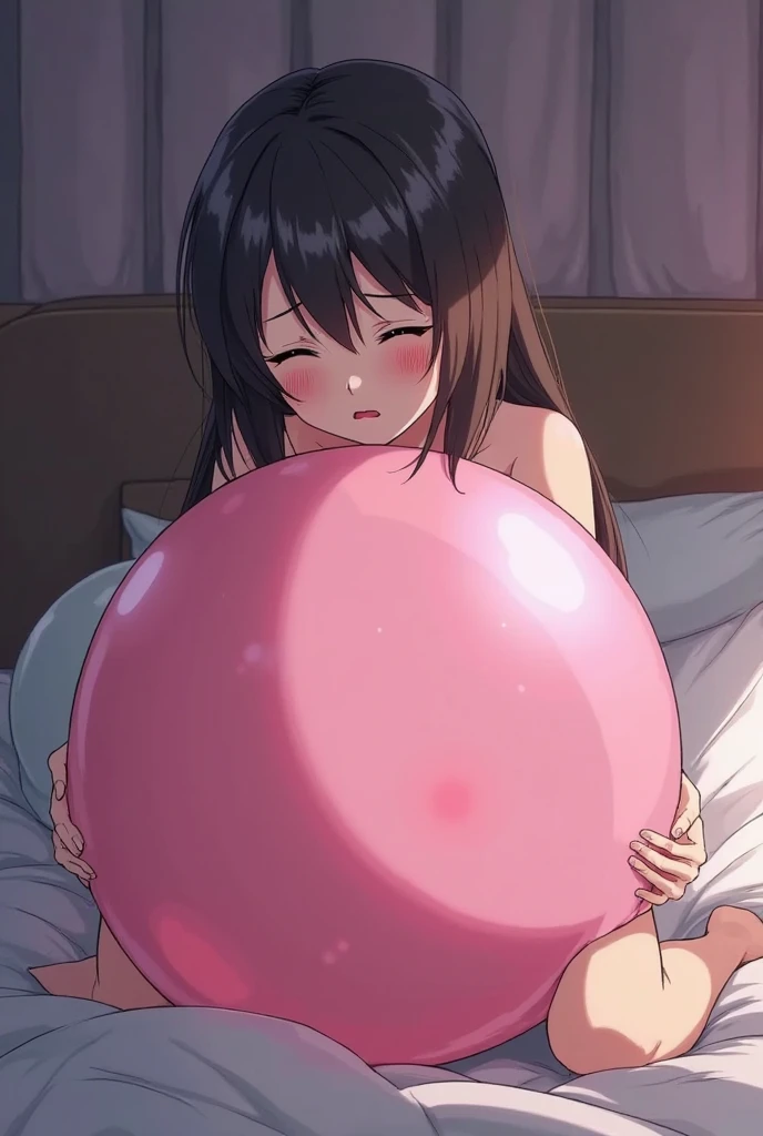 Hair Bow, black hair,Big Baby Bump pregnant, Purple school uniform, Big , nipple, cum, Big Black Balloons,16 years girl, Big pregnant Belly, Big Pregnant girl, Largest Belly of Pregnant, Huge Pregnancy, background hotel room,Huge 9 months Pregnancy Belly, purple eyes