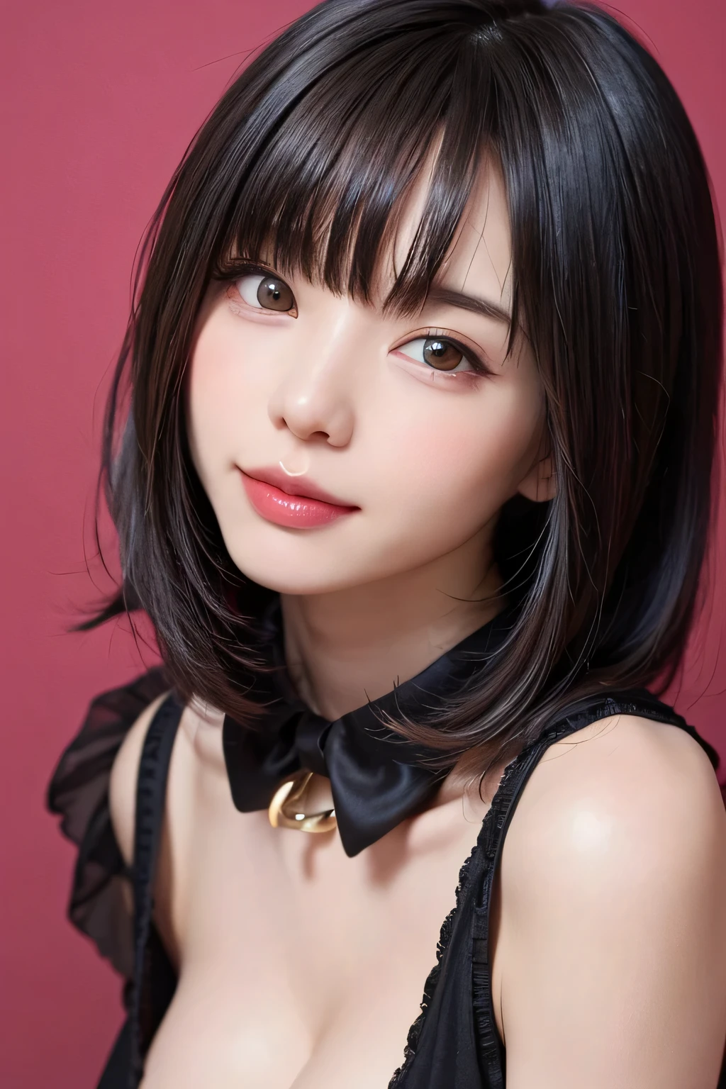 Everything is beautifully detailed:1.6,masterpiece、Highest quality、1 girl, alone, alone focus, Cowboy Shot, Portraiture, Oversized hoodie, Blue and white hoodie, half水彩画, half, ((Black Hair)), (Shiny Hair), (Gradient Hair :1.5), Curly Hair, ((Beautifully drawn delicate eyes)), Very detailedな目, Sunburn, (Dark caramel skin:1.1), Highest quality, Very detailed, White Background, Simple Background、{Huge|big|Hugeな|Mega} chest:2, chestの谷間:2、開けたchest、Perfect Anatomy、Cute Smile、short hair:2、bangs、Listen carefully、Beautiful long neck、Perfect Anatomy