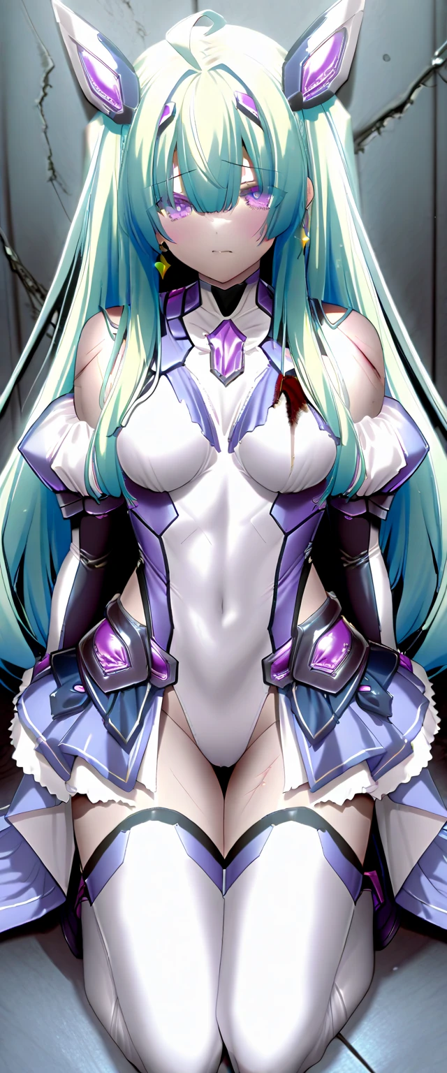 {{{kiyohime}}}, smile, 1boy, 1girlstanding, arms up, boy is grabbing girl's breasts from behind, cum in pussy, looking at viewer, large penis, corruption