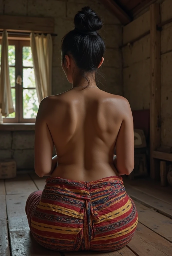 (from behind 1.5) ((rear view)) yoga position "extended puppy", a beautiful asian dark labia pussy, bronze skin, slim, ((beautiful and very very detailed spine)) (anatomically correct, High precision human, highly detailed crotch realistic skin) thighs and legs (RAW photo, nikon, 8k, Super detailed, advanced details, intricate details, Super detailed), (award winning photo, masterpiece), (photo-realistic) Photo in the style of: lee jeffries nikon d850 film 4 kodak portra 400 camera f1.6 lens, rich colors, hyper realistic, lifelike texture, dramatic lighting, cinestill 800 tungsten, Background: High contrast, lying on a teal silk draped stone slab in a ruined greek temple