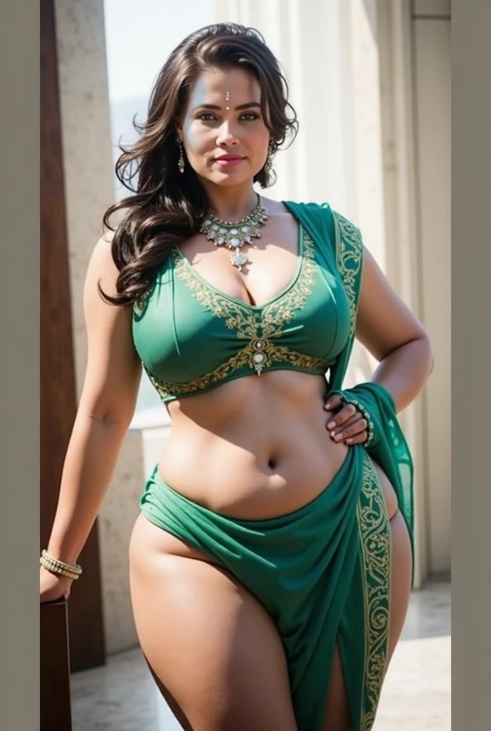 Indian lady plus size beauti