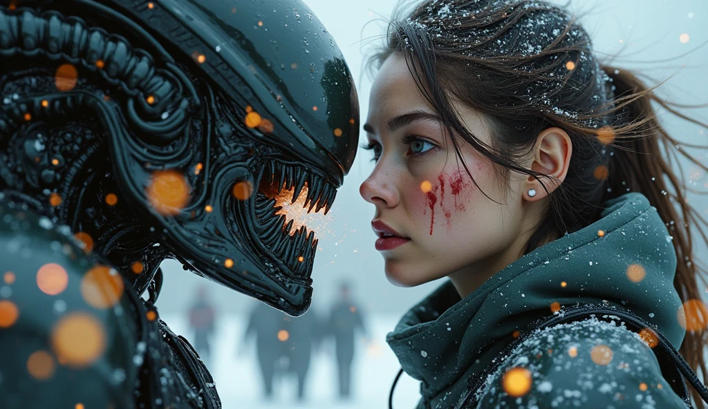 Aliens and humans