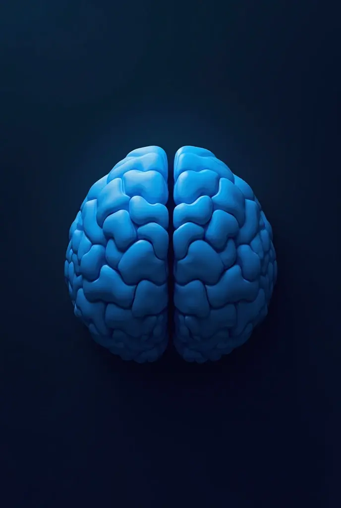 excited brain looking down