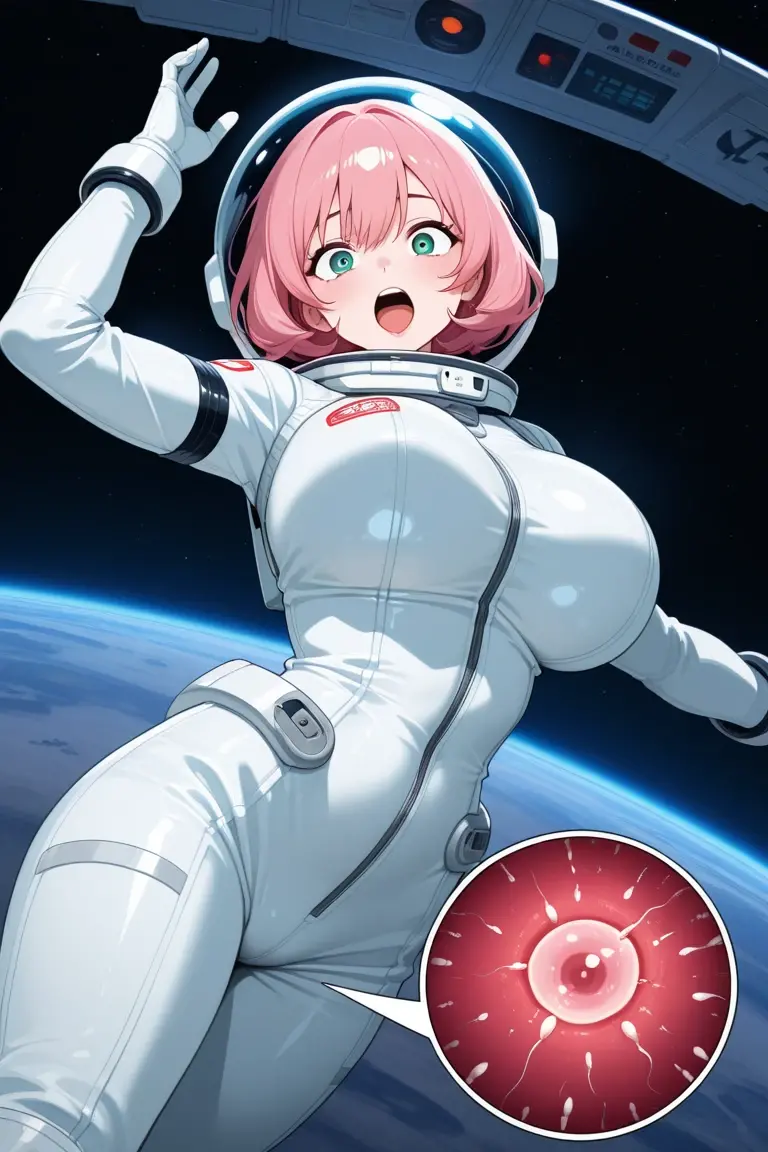1girl, blonde hair, brown eyes, short hair, blunt bangs, ,, empty eyes ,large breasts, nipple, ,, Heavy snowfall area frozen (Sweating profusely, Love juice, Wet Woman, female ejaculation) crying mountain Alone, crying, Naked, futuristic space station, sleek metal exterior, modular design, advanced propulsion systems, Peeing, lactation, projectile lactation