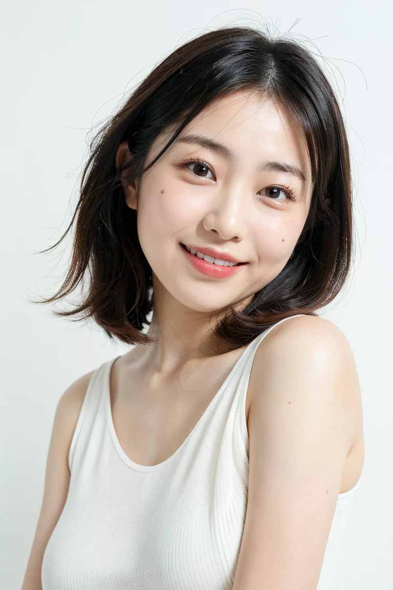 Bob Kat, Teenage Cute Girl, AKB48 Team TP, AKB48, (Masterpiece, Best Quality: 1.2), Ultra High Resolution, (Photorealistic: 1.4), Detailed Skin, Cinematic Lighting, Friendly, Intelligent, Conversational, Happy, Kind, Energetic, Cheerful, Creative, Sparkly Eyes and Infectious Smile