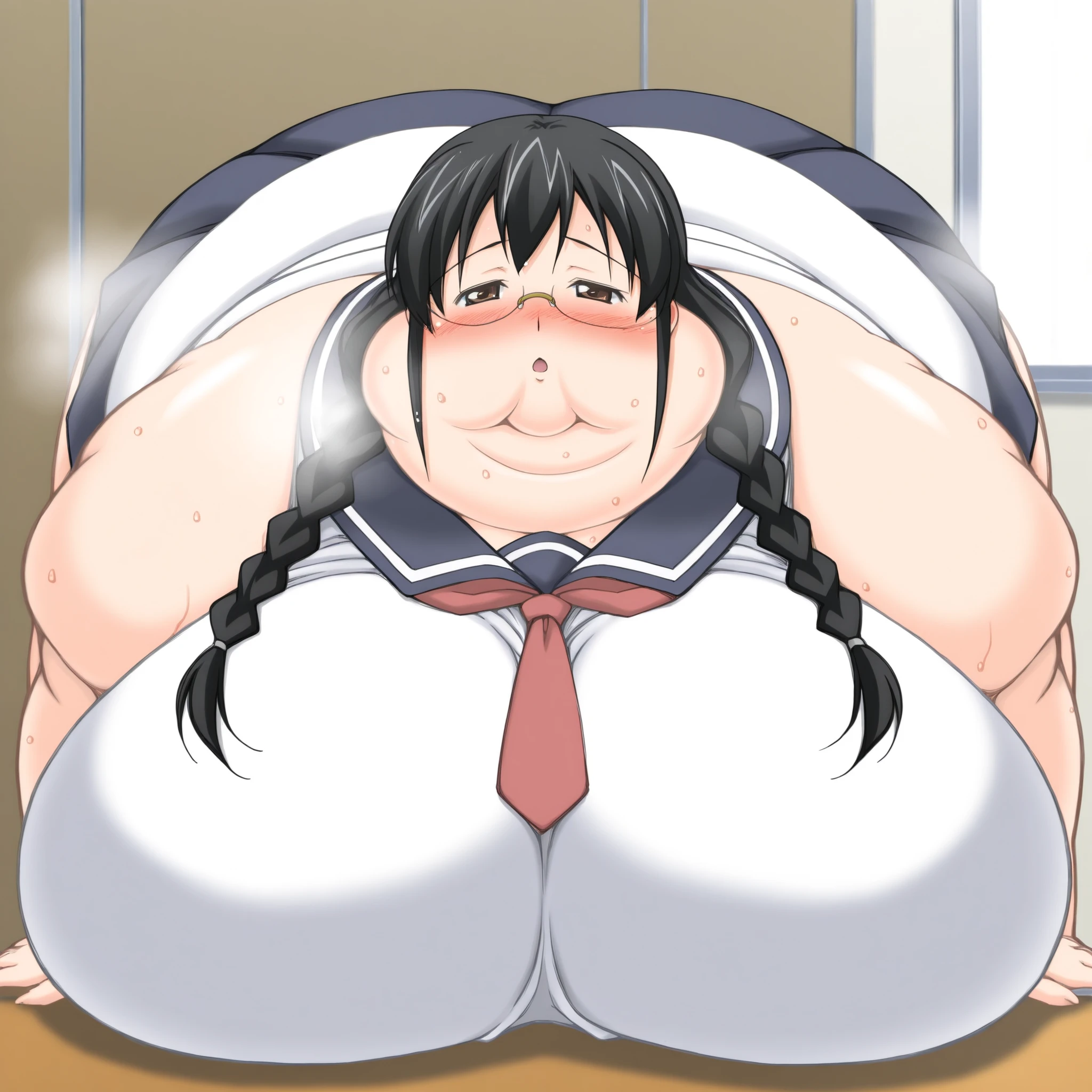 Twintails Hair Bow, black hair,Big Baby Bump pregnant, School girl, Big boobs, nipple, cum, Big Black Balloons,16 years girl, Big pregnant Belly, Big Pregnant girl, Largest Belly of Pregnant, Huge Pregnancy, background hotel room,Huge 9 months Pregnancy Belly,huge belly expansion, huge belly girl