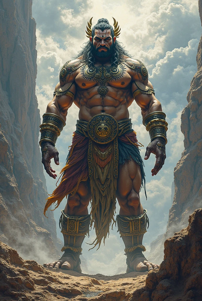 Dushashan hands in his chest 