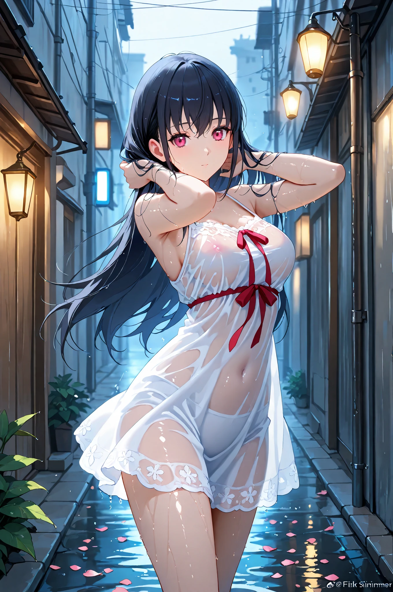 Ultra-high-definition line art,Blue-orange curls are curved inward,Unkempt hair,There is a strong sense of freshness and freshness, 1girl in, 独奏:1.2, (18year old:1.2), Realistic body, a wet body:1.2, Slim body, (Dull bangs: 1.2), Smile, Cute face, Delicate eyes,, ((Naked in a towel:1.2)), ((Moonlit hot springs)), large full breasts, (no-bra), Unraveled towel, toppless:1.2, ((Wet hair)), look at a camera, (Crawling on all fours in front of the camera:1.2),cowboy shot,Best Quality,Ultra-detailed, High resolution, extremely details CG, Unity 8k壁纸, Official art, production art, novel illustration, by famous artist, Caustics, textile shading, super detailed skin, Perfect Anatomy, Detailed, Cinematic lighting, Dynamic lighting, Beautiful detailed eyes, (top-quality), (ultra-detailliert), (masuter piece), (hight resolution), (Original), Character Design, Game CG, Detailed Manga Illustration, Realistic head-to-body size ratio:1.2
