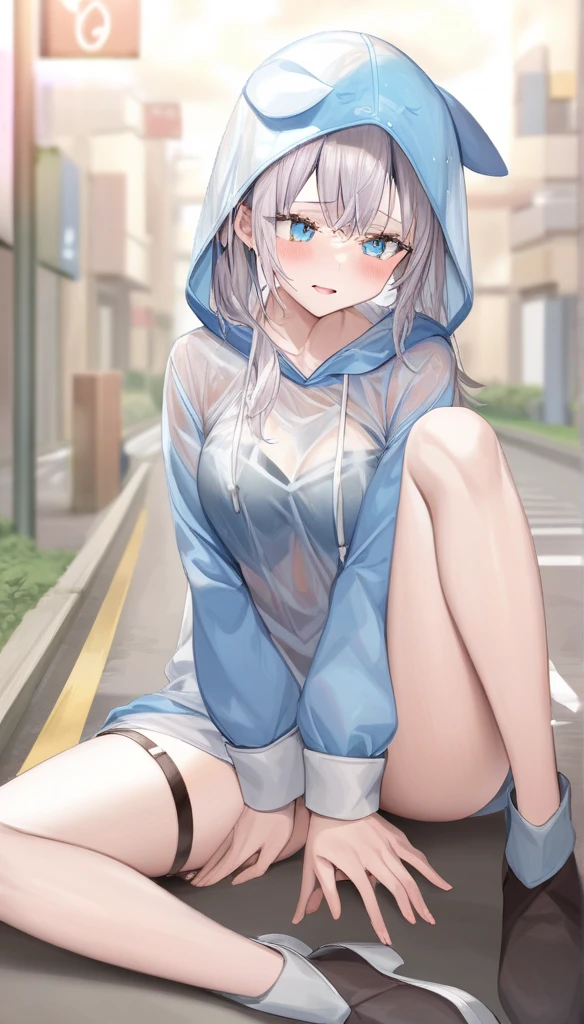 score_9, score_8_up, score_7_up, score_6_up, score_5_up, score_4_up, source_anime, screenshots,
shiroko-gym, shiroko \(blue archive\),blue eyes,grey hair,hairclip,animal ears,halo,track jacket,buruma,white socks,sneakers,
Erotic, naked, touching her own nipples, massaging her, embarrassed, sticking out her tongue, spreading her legs no clothes sweat chubby big tits taking off pants no clothes naked naked masturbation pussy pussy nude naked naked 1 person Sweat overflowing with sperm from the pussy