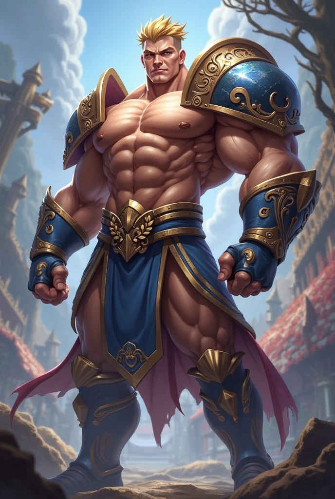 A tall muscular boy , Naked , Legs spread , (The whole body of the character),impact , Sweaty , Wet , Seductive , Bigboobs , large bulge , big balls ,, From the knees , big assa,mechs,punky style