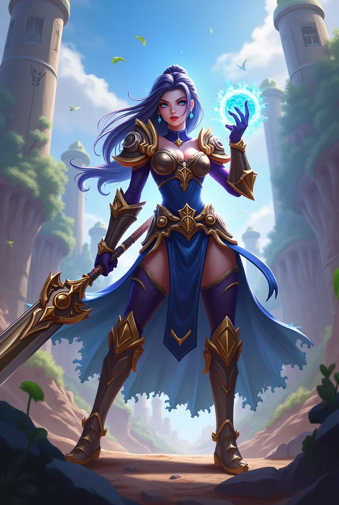 The female magus from Pathfinder rpg(small breasts, dark blue hair), masterpiece, best quality, (extremely detailed 8k unity CG wallpaper), (best quality), (best illustration), (best shadow), absurdities, realistic lighting, (Abyss), beautiful detailed brightness,