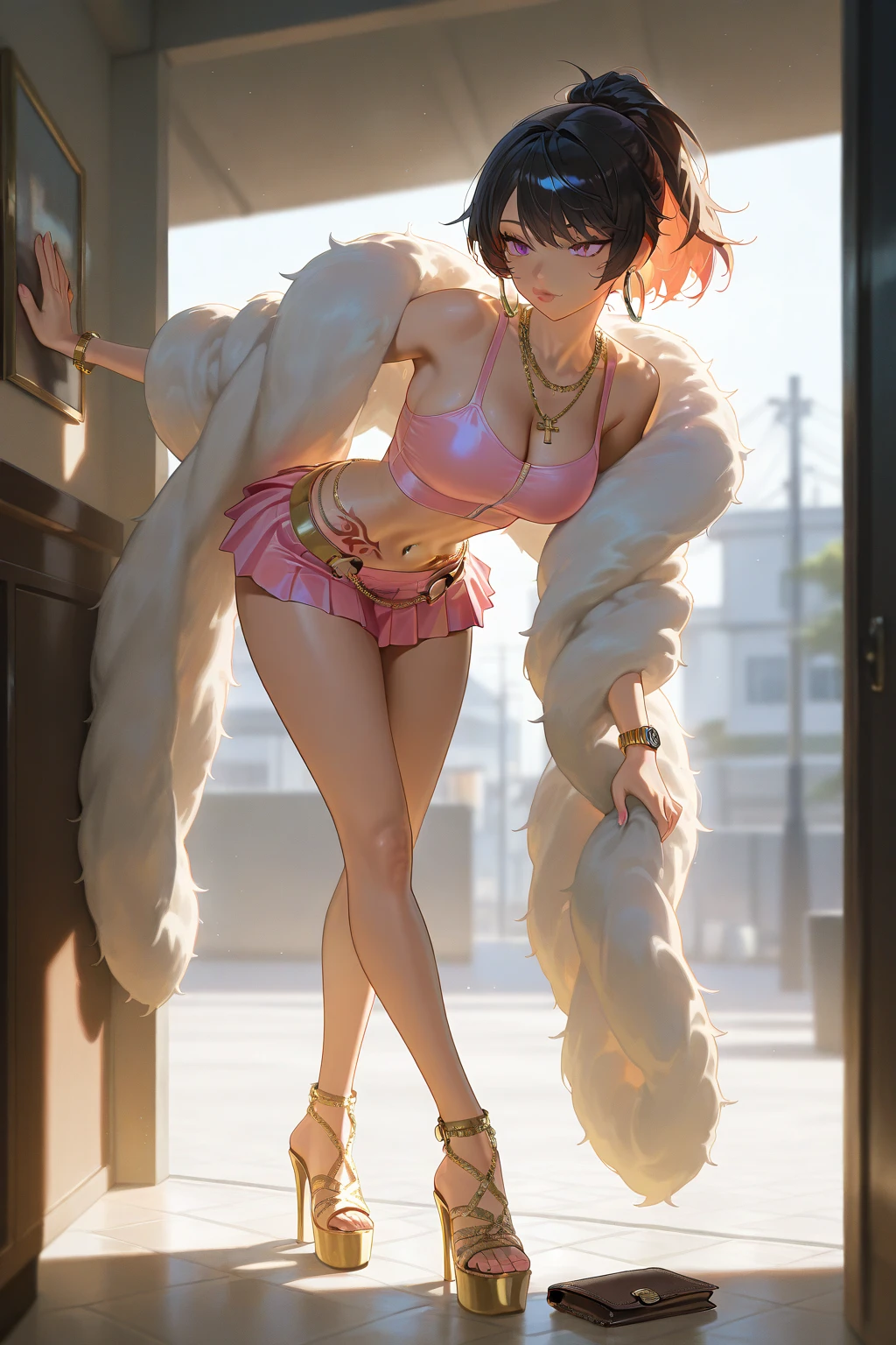 Renbocloud, Scenery, 1girl, One Piece、Female Luffy、Sex change