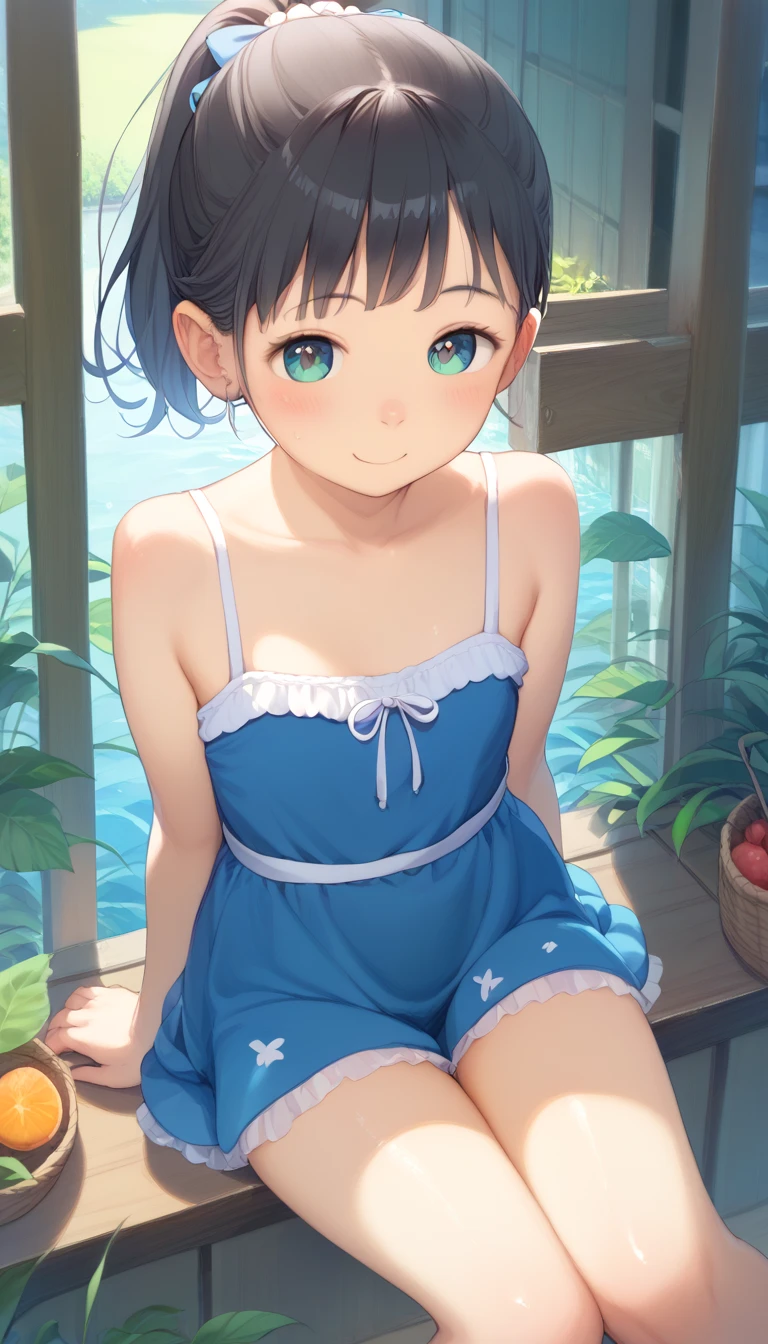 Shota、short hair、Swimwear