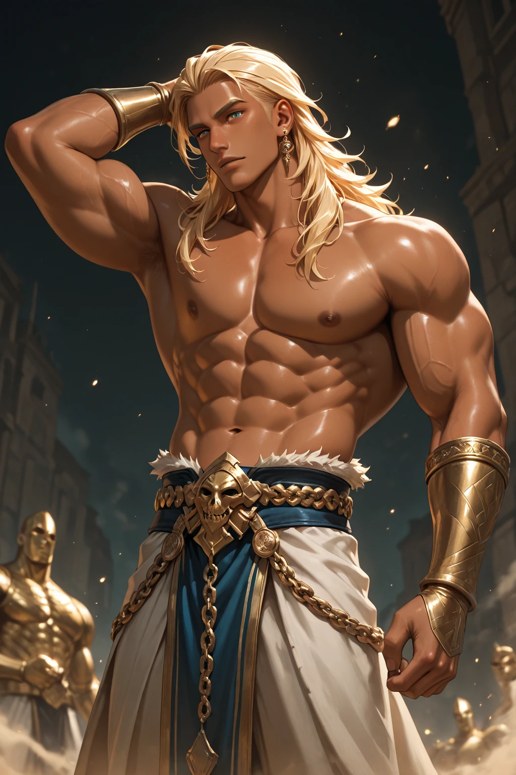 Combine a waifu girl with a man