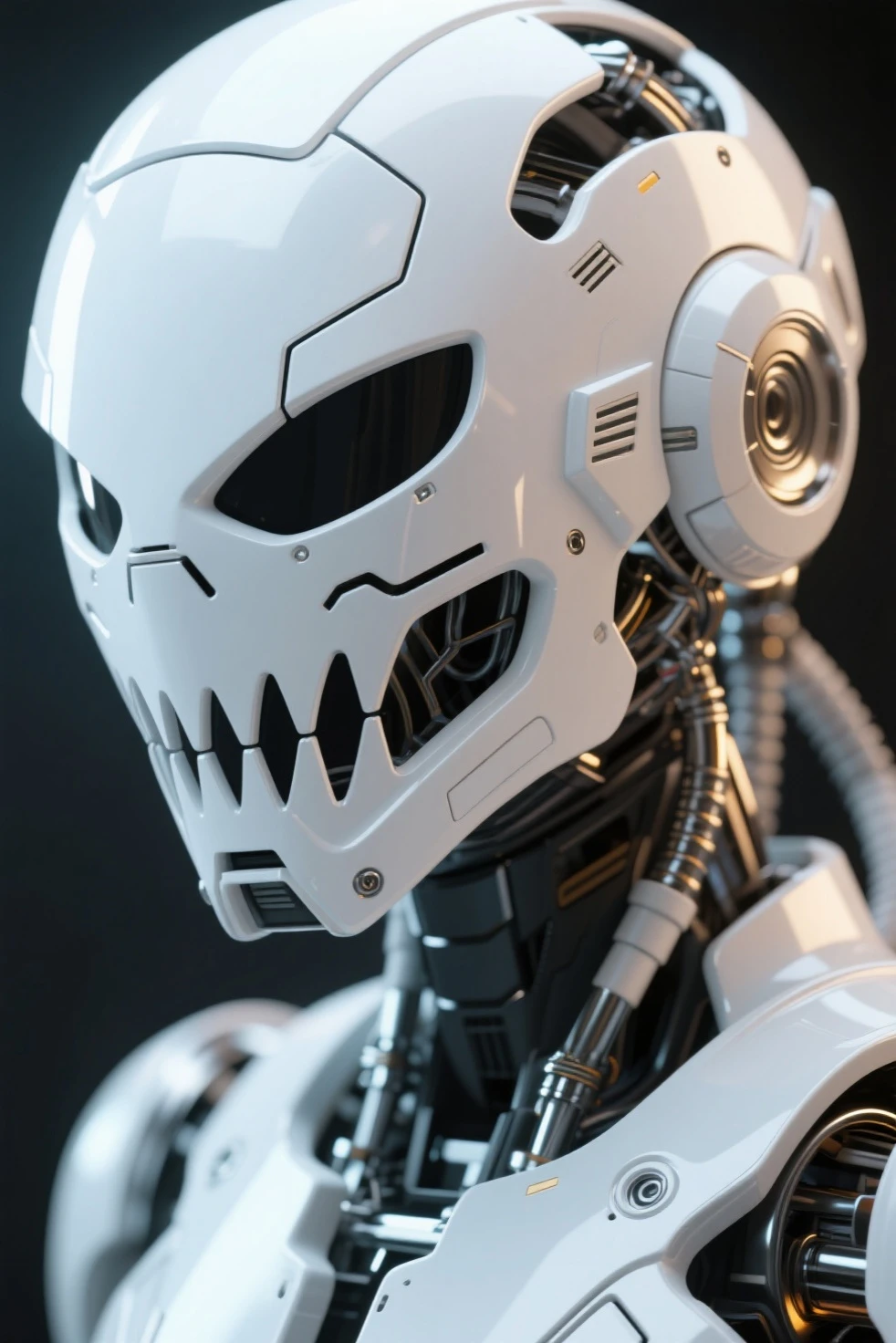 Robot with macabre artificial intelligence