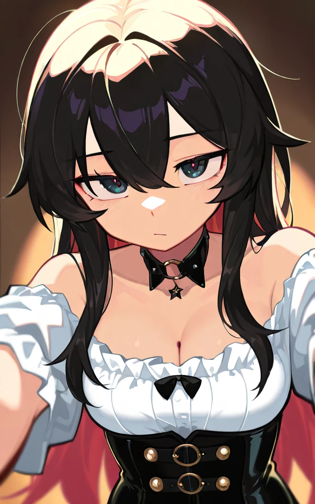 short junkotvv girl and half naked black man, A girl in a plain oversized t-shirt seduces the viewer while staring at him., View from below, healthy thighs,(Ahegao:1.5, Roll your eyes 、Cara Netora:1.5), 
, , (full shot, evil smile:1.2), fuera del shoulder,(wet), long sleeve, sunburned skin, fresco,( blush, Naughty play from behind, NTR composition、wet、)
((Perverted sweaty half-naked man puts his hand on the girl&#39;shoulder:1.2)),
absurd solution, super detailed, of the highest quality, cute illustration,