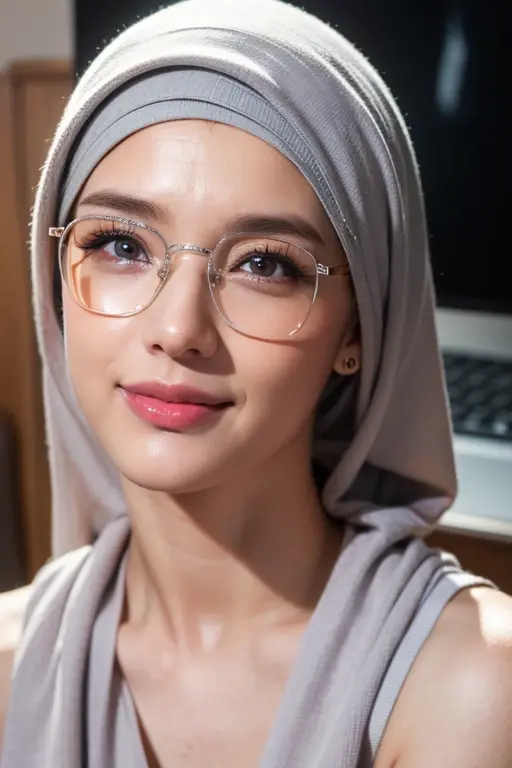 , hijab, show armpit, korean girl, smooth armpit,  pose, round glasses, ultra large , heavy , super big , lighting on face, big eyes, bright back lighting, scared face,  neck, dirty bathroom, bathroom, ultra high res, best quality, photo, 4k, (photorealistic:1.2), full body, thin arm, show , dirty , show  ((hairy )), big , , open , detailed , focus , large  hole,  comes out from , wet floor , , wet , dirty 