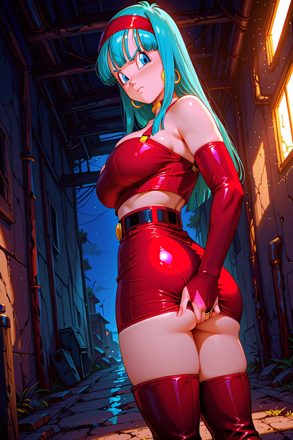(best quality,4k,8k,highres,masterpiece:1.2),ultra-detailed,(realistic,photorealistic,photo-realistic:1.37), sexy superheroine, red, yellow, and silver outfit, cosmic powers, energy manipulation, vibrant and dynamic pose, shiny metallic textures, realistic facial expressions, flowing hair, dramatic lighting, intense action scene, cityscape background, high-tech gadgets, electric blue color scheme, vivid and saturated colors (green hair) () (braids) (elf ears)