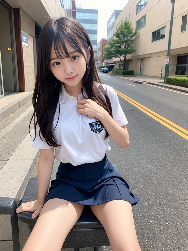 Cute Girls､Idol､high school girl､sit
