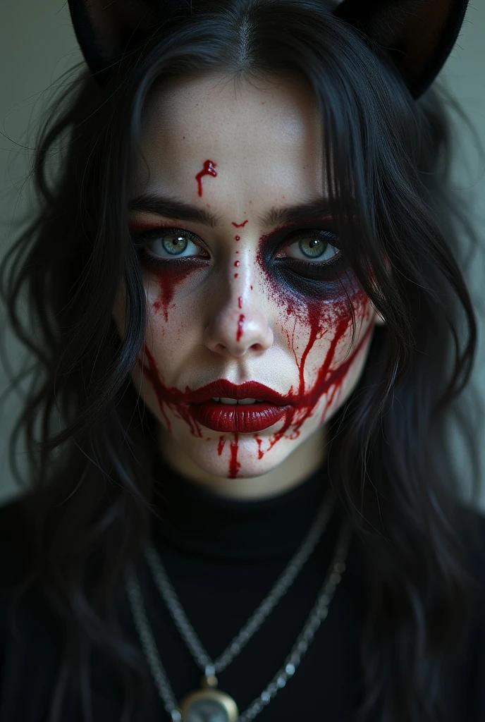 zombie girl, whole body, extremely rotten skin, skin fragments with yellow and scattered hair, empty eyes, terrifying facial expression, torn hanfu, tattered hanfu, night, desolate chinese street, full moon, empty eye sockets, vampire teeth, torn corners of the mouth, torn wounds, whole body blood, masterpiece, high resolution, best quality, super detail, intricate details, colorful, film composition, a close up of a woman with a bloody face, zombies apocalipsis, zombie with white eyes, in the walking dead, zombie, zombies, man mutating to zombie, zombie face, walking dead, the walking dead, zombie's, zombified, zombie in horror Concept Art, Evil Zombie, Hauntingly Beautiful Zombie, Zombies Attack, Big Tits, 36D, Big , Sexy, Buttocks, Hot, Big Breasts, Cleavage, Big Tits, Detailed