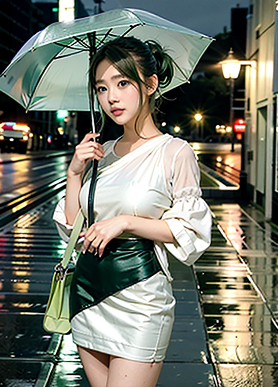 1人の女性、8K、Raw photography、(top-quality、masterpiece、intricate detailes: 1.4)、(realisitic、Photorealsitic: 1.3)、(reallistic: 1.3)、Photorealsitic、 Japan Cheerleaders、((rainy day))、((Woman standing:1.8))、Stadium Background、(Beauty like an actress in Japan)、(cheerleaders)、(Wet and clear skin from rain)、Gets wet from rain and sticks to the skin、Wet collar skirt、(Bob Hair:1.8)、(wetting hair)、(Wet bangs)、wetted skin、(nipple protrusions that can be seen through)、 20yr old、(a small face:1.5)、(Embarrassed look)、Light makeup、Thin eyebrows、 detailed and beautiful faces、A detailed eye、(Tear bag:1.1)、Detailed finger、Detailed legs、Detailed skin、Medium chest、Lustrous hair、Lustrous skin、Wet and drippy hair、Wet and drippy skin、Wet clothes、(no-bra)、(No Underwear)