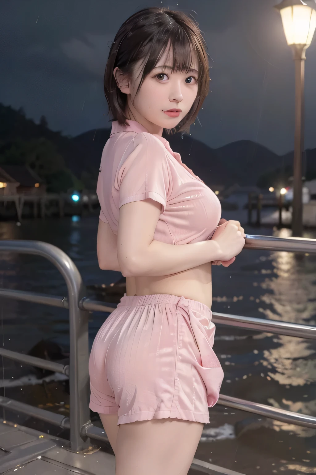 masterpiece, best quality, ultra high res:1.1, uncensored, (cum in pussy:1.1), bokeh, sweat and pure, prefect lighting, rating_explicit, charming and moving, very aesthetic, 
BREAK 
1girl, 20yo, light makeup, 
side_light, looking at viewer, 
<lora:neg4all_bdsqlsz_xl_V7:1>, <lora:RMSDXL_Enhance:1>, 
<lora:a2_XL_0_:1>, a2, ab, lbb, 
<lora:tmhf_XL_0_:1> 
see-through white kimono, red panties, 
(pubic hair:1.5), (pussy:1.3), outdoors, fellatio, blowjob, squatting, Beautiful night, stars on sky, (night theme:1.3), (Official_wallpaper:1.3), (Nebula in sky:1.3),
