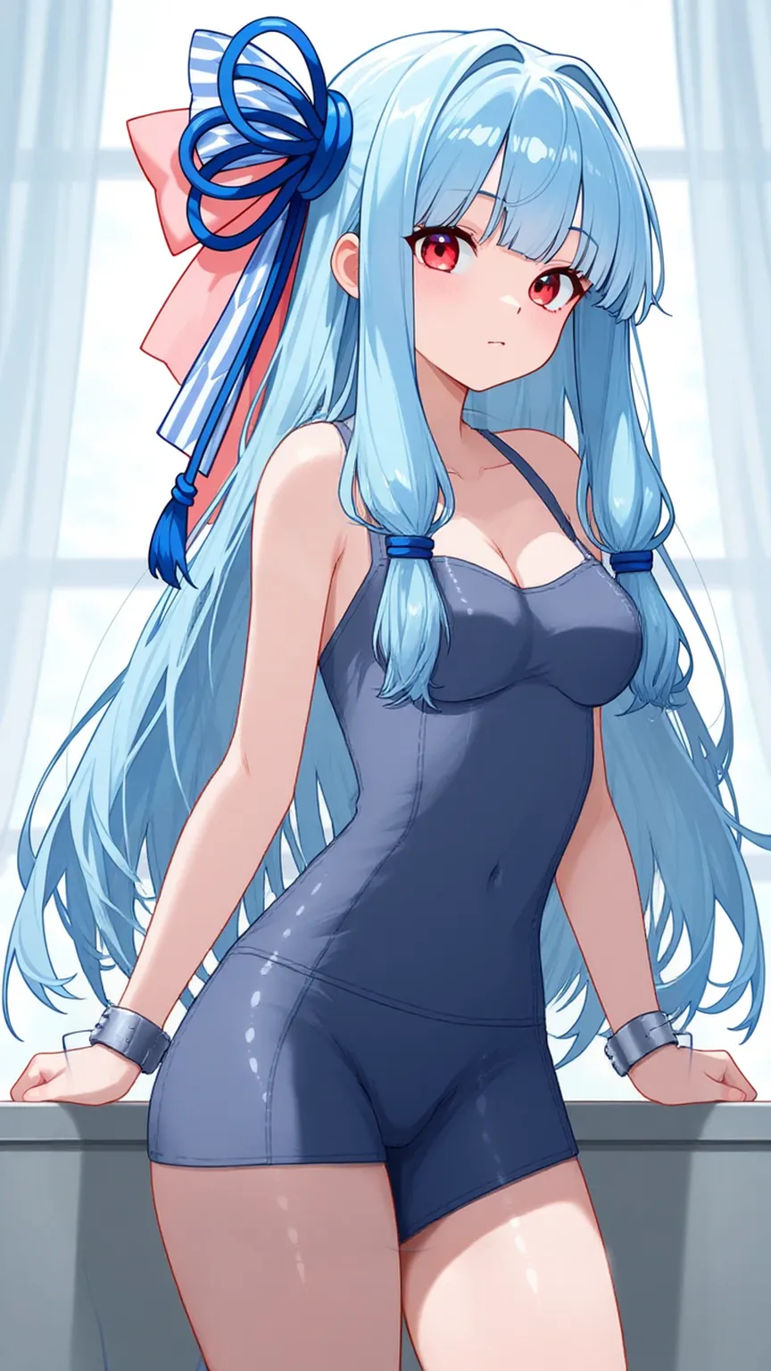 (masterpiece、top-quality、top-quality、Official art、Beautifully Aesthetic:1.2)、(1girl in:1.3)Light blue long hair、Twin-tailed、adorable smiling、ighly detailed、(Fractal Art:1.1)、(colourfull:1.1)(florals:1.3)、highestdetailed、(Zentangle:1.2)、(dynamicposes)、(Abstract background:1.3)、(shinny skin)、(Many colors:1.4)、、(耳?????? Ring)、(pluma:1.5)、White background、See-Through Phoenix Leotard