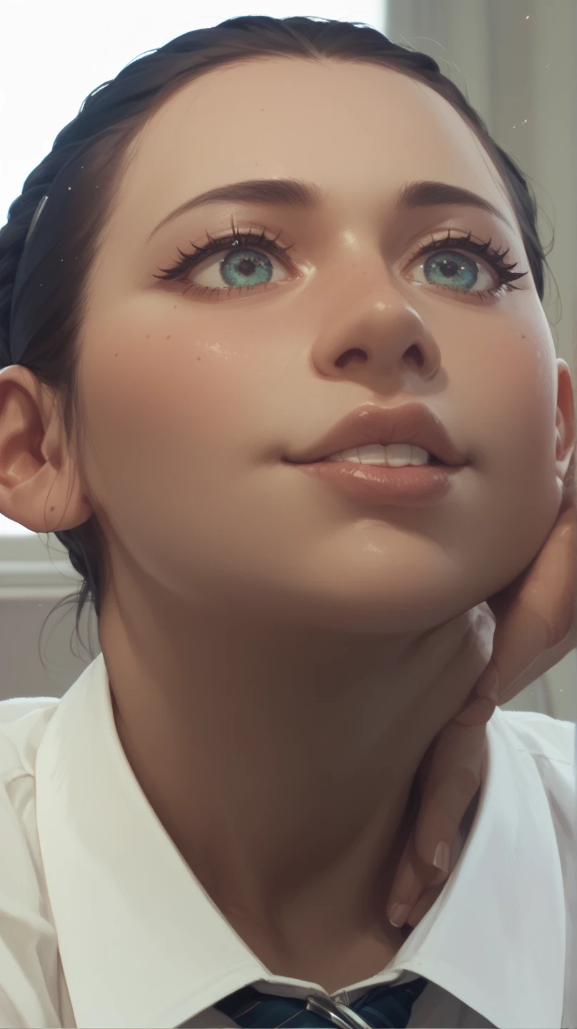 Ultra high resolution 8K girl